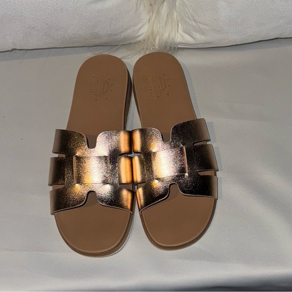 BOBS from Skechers Bronze Slide Sandals